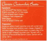 Romanoff Red Salmon Caviar, 2 Ounce Jar