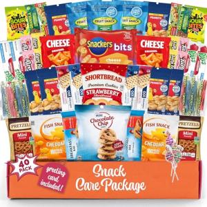 40 Count Snack Variety Pack for All Ages