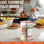 All Natural Canned Beef - 14.5 oz Ready to Eat