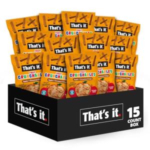 Fruit Crunchables Apple Cinnamon Crisps, 15-Pack