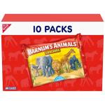 Barnum's Animal Crackers - 10 Kids Snack Packs