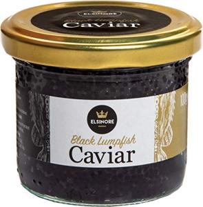 Elsinore Black Lumpfish Caviar 100g Jar