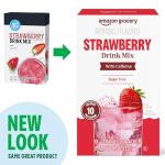 Strawberry Caffeine Drink Mix, 10 Packets