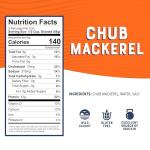 Bumble Bee Canned Mackerel, 15 oz, 12-Pack