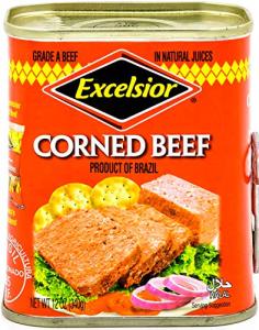 Excelsior Corned Beef in Natural Juices, 12 Oz