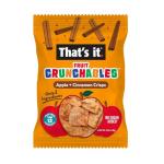 Fruit Crunchables Apple Cinnamon Crisps, 15-Pack