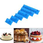 6-Piece DIY Cake Letter Stamp Set