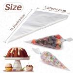 12 Inch Disposable Piping Bags - 100 Count
