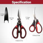 Heavy Duty Kitchen Shears Set of 2