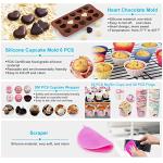 Complete Cake Decorating Kit with Tools and Pans