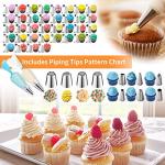 Cake Decorating Kit with 42 Icing Tips