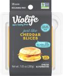 Violife Vegan Cheddar Slices, 10 Count