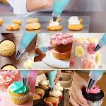 Cake Decorating Piping Bags and Tips Set
