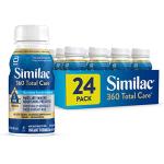 Similac 360 Total Care Infant Formula, Pack of 24