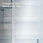 Kenmore 36" Stainless Steel Side Freezer Refrigerator