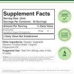 Chlorophyll Liquid Drops for Energy and Gut Health