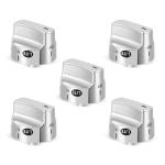 5 PCS Stove Burner Knobs for Frigidaire & Kenmore