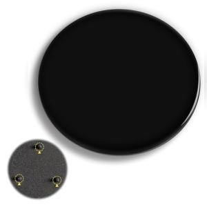 GE Gas Range Medium Burner Cap Replacement - Black