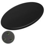 GE Gas Stove Small Burner Cap Replacement - Black