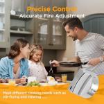 5 PCS Stove Burner Knobs for Frigidaire & Kenmore