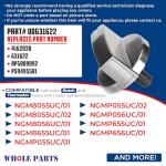 Oven Cooktop Control Knob for Bosch & Thermador