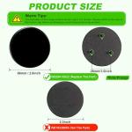 GE Gas Stove Small Burner Cap Replacement - Black