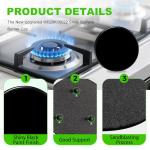 GE Gas Stove Small Burner Cap Replacement - Black