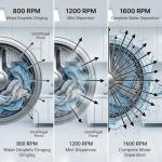 5.0 cu ft Black Stainless Steel Washer