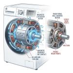 5.0 cu ft Black Stainless Steel Washer