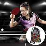 Black Mesh Drawstring Bags - 8 Pack