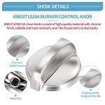 5 Pack Replacement Oven Knobs for GE Stoves