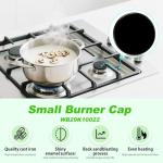 GE Gas Stove Small Burner Cap Replacement - Black