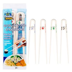 Easy-to-Use Plastic Chopsticks, 4 Count