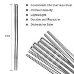 Reusable Stainless Steel Chopsticks - Easy to Use