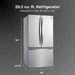 Kenmore French Door Fridge with Fingerprint-Resistant Finish