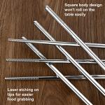 Reusable Stainless Steel Chopsticks - Easy to Use