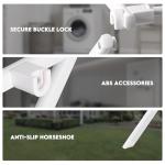 Foldable Portable Clothes Drying Rack - White