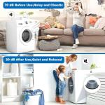 4-Pack Anti-Vibration Pads for Washer and Dryer