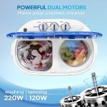 ROVSUN 11L Portable Electric Washer and Dryer Combo