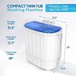 ROVSUN 11L Portable Electric Washer and Dryer Combo