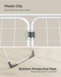 SONGMICS Foldable Clothes Drying Rack, Space-Saving