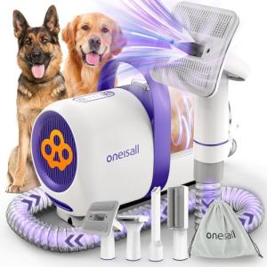 Oneisall Pet Hair Vacuum with 4 Accessories