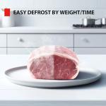 Toshiba 900W 6-Inch Countertop Microwave Oven