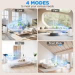 Humhold 14,000 BTU Portable AC Unit with Remote