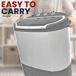 Pyle Compact Twin Tub Portable Washing Machine