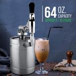 NutriChef Nitro Cold Brew Coffee Maker Keg