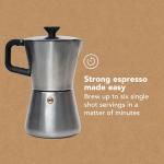 MiiR Moka Pot 10oz - Durable Stainless Steel Coffee Maker