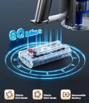 KARDV Cordless Stick Vacuum Cleaner with LED Display