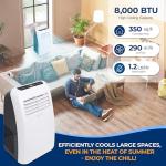 SereneLife 3-in-1 Portable Air Conditioner & Dehumidifier