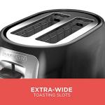 BLACK+DECKER Classic 2-Slice Extra Wide Toaster